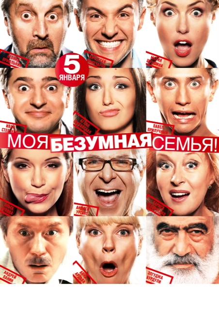 Моя безумная семья (2011) DVDRip