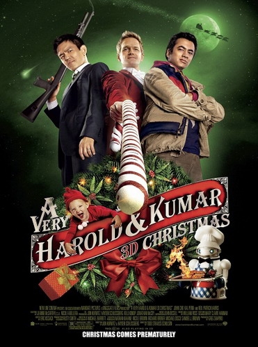 Убойное Рождество Гарольда и Кумара (2011) HDRip | Лицензия